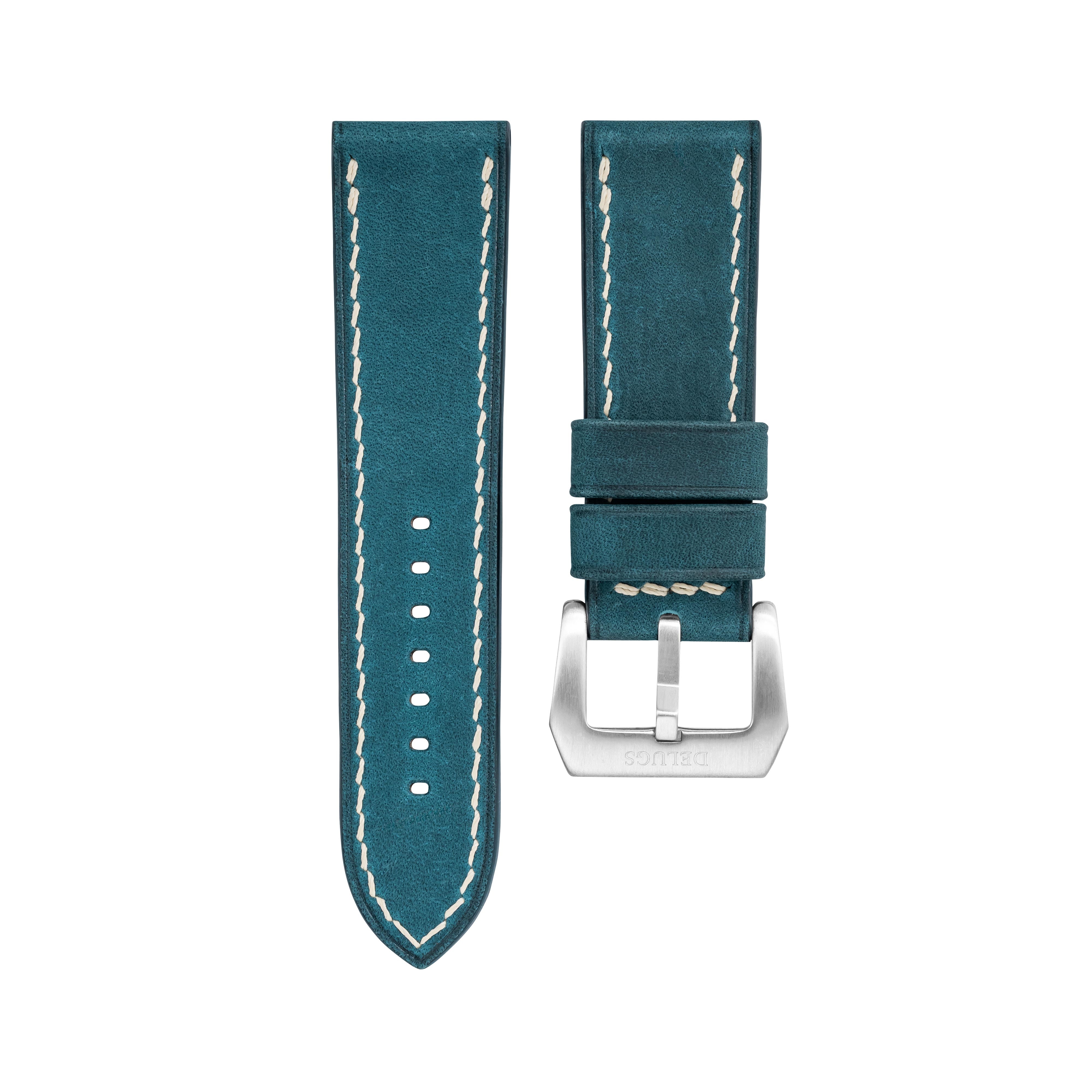 Blue Crazy Horse Chunky Strap