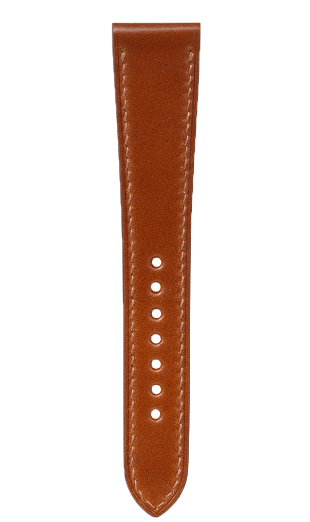 Chestnut Shell Cordovan Slim Strap