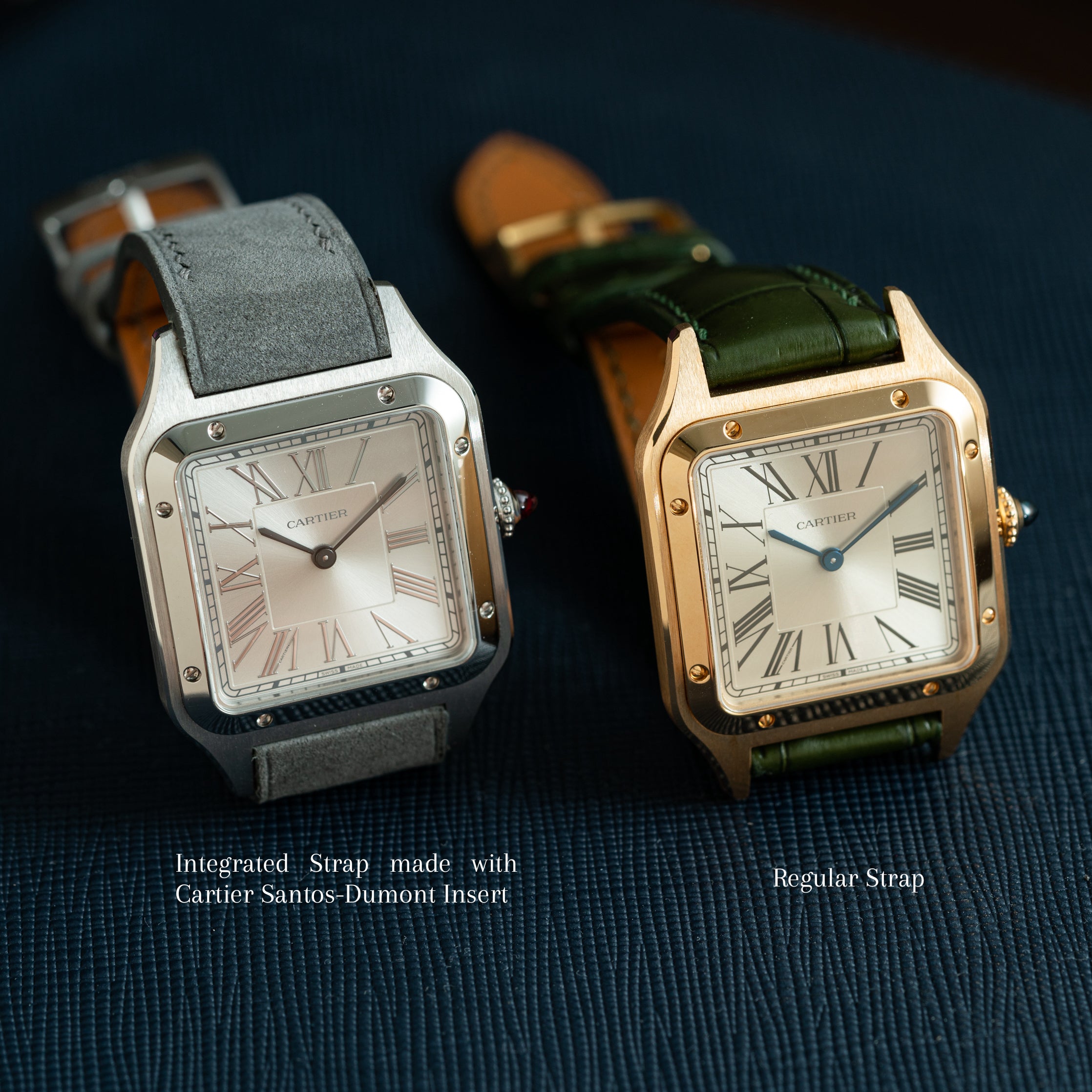 Custom Watch Strap for Cartier Santos-Dumont