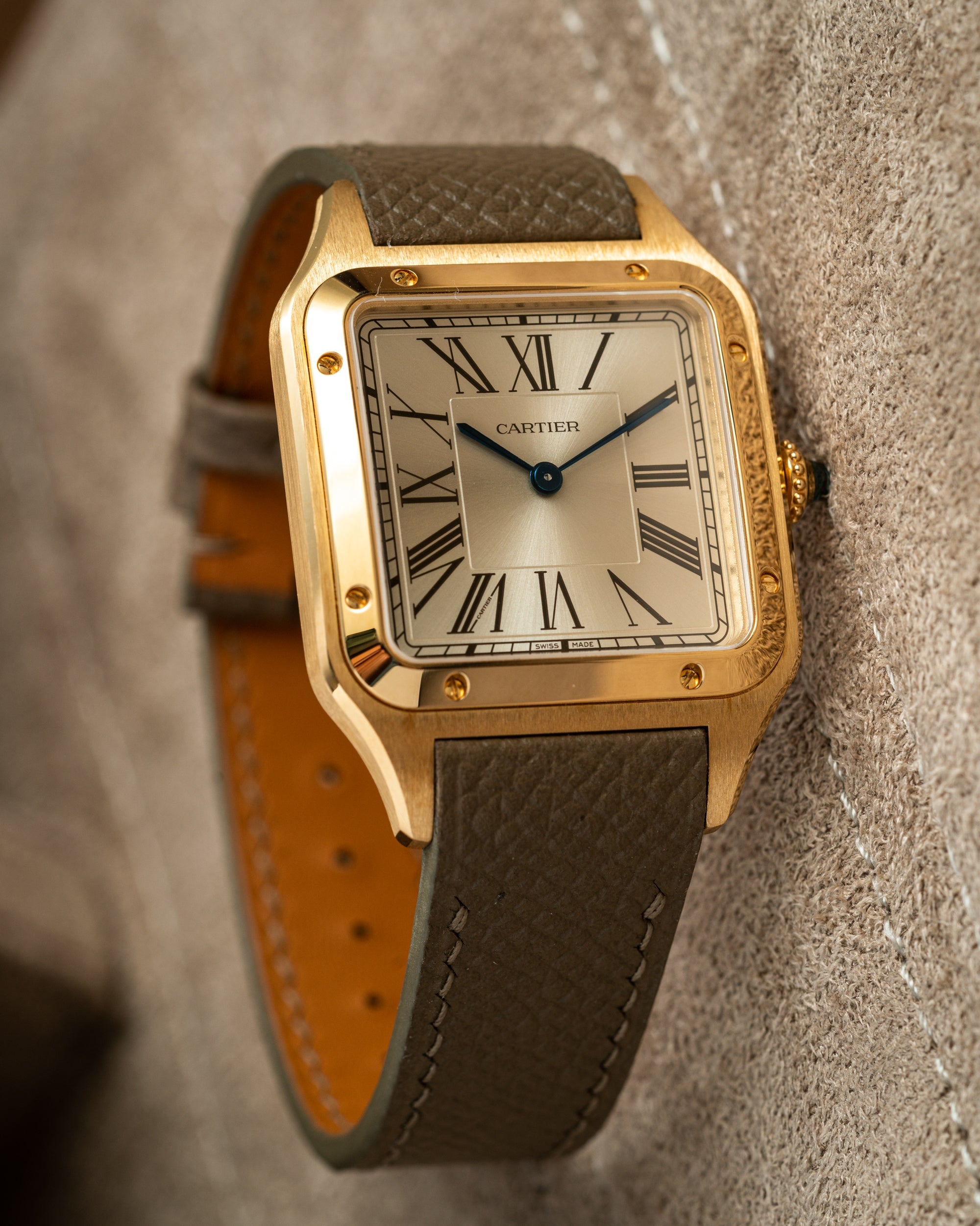 Custom Watch Strap for Cartier Santos-Dumont