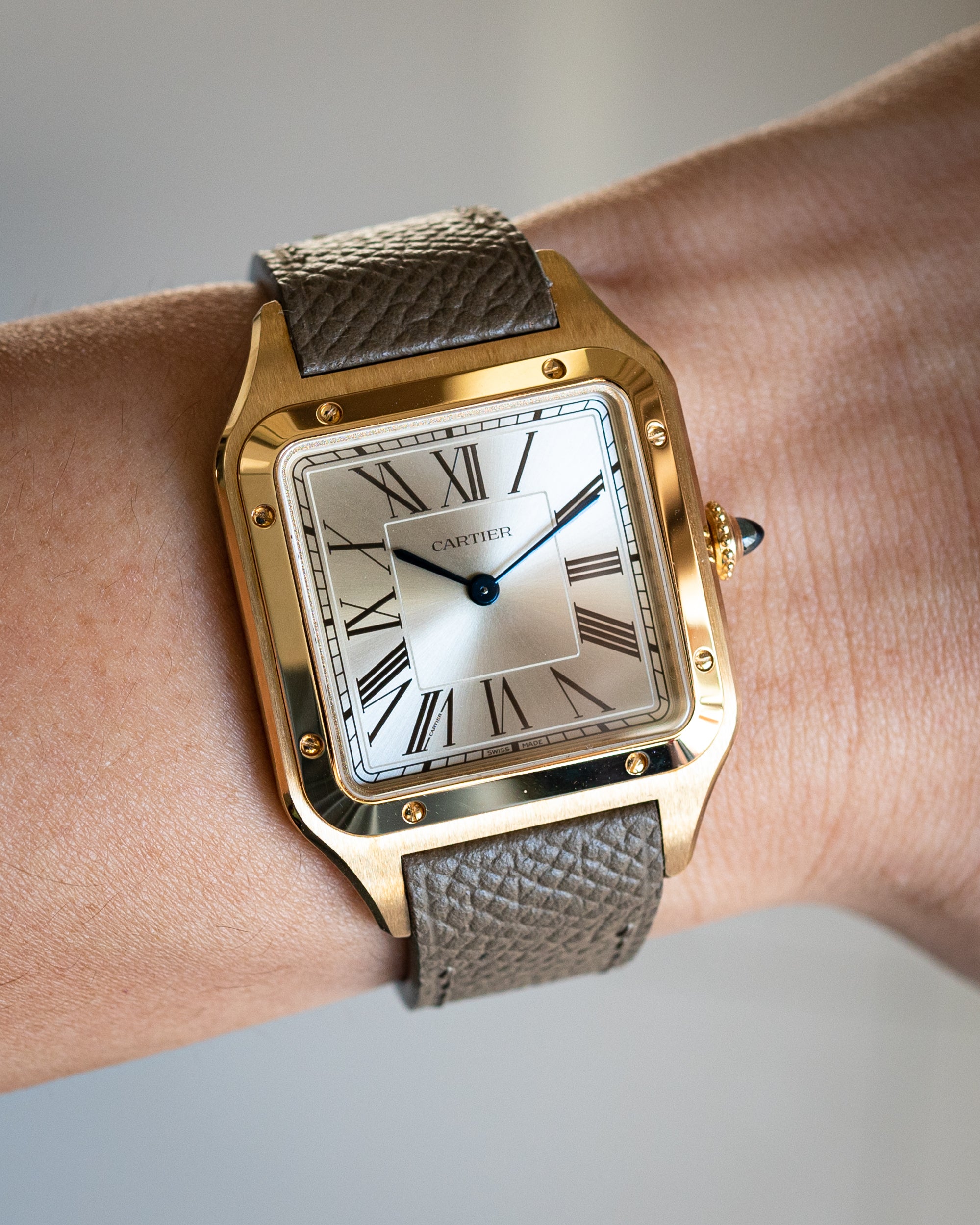 Custom Watch Strap for Cartier Santos-Dumont