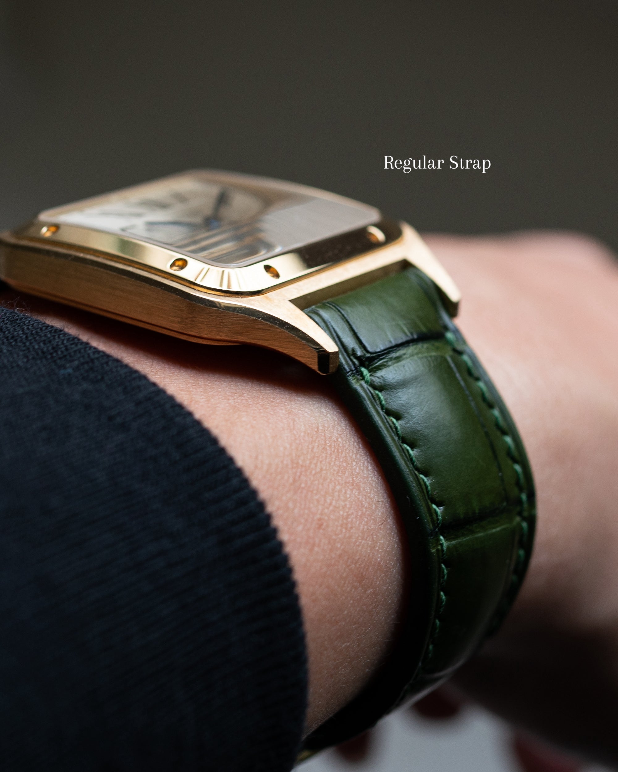 Custom Watch Strap for Cartier Santos-Dumont