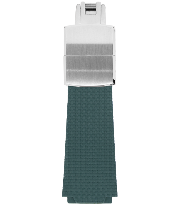 Emerald Green Sailcloth CTS Rubber Strap for Atelier Wen Perception