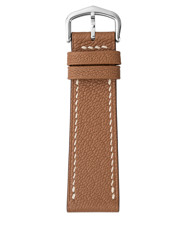 Gold Chevre Strap for Cartier Tank