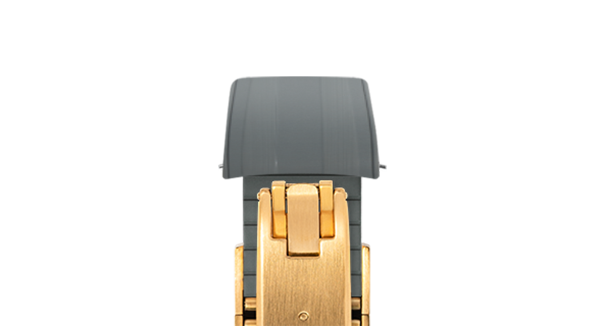Grey CTS Rubber Strap for Rolex Submariner 41mm