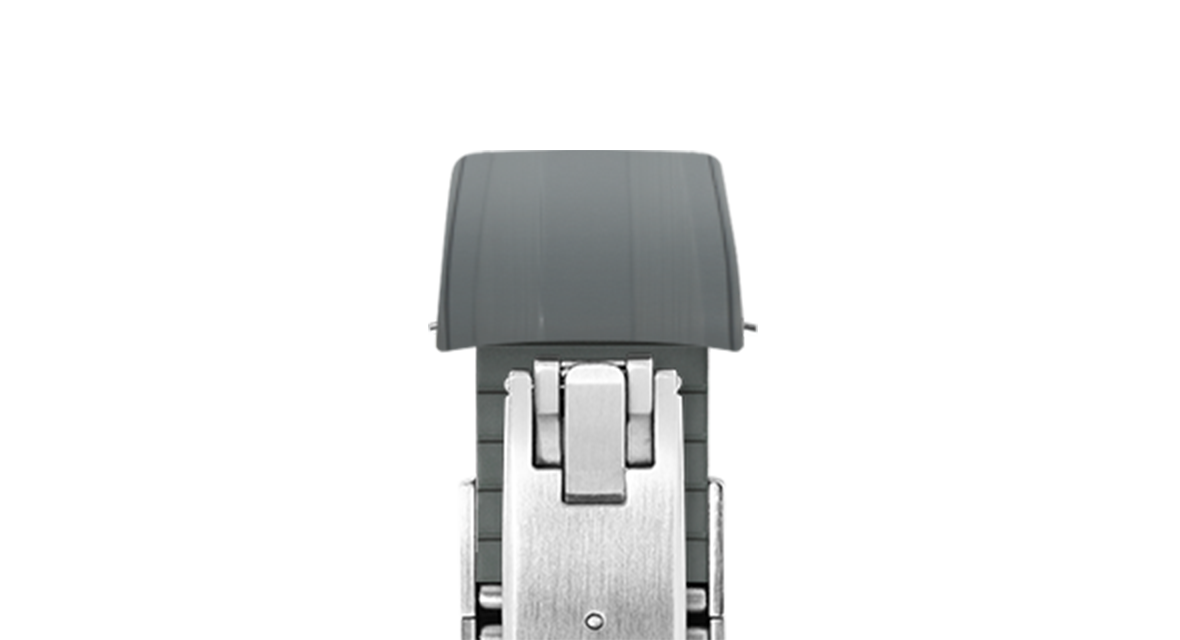 Grey CTS Rubber Strap for Rolex Submariner 41mm