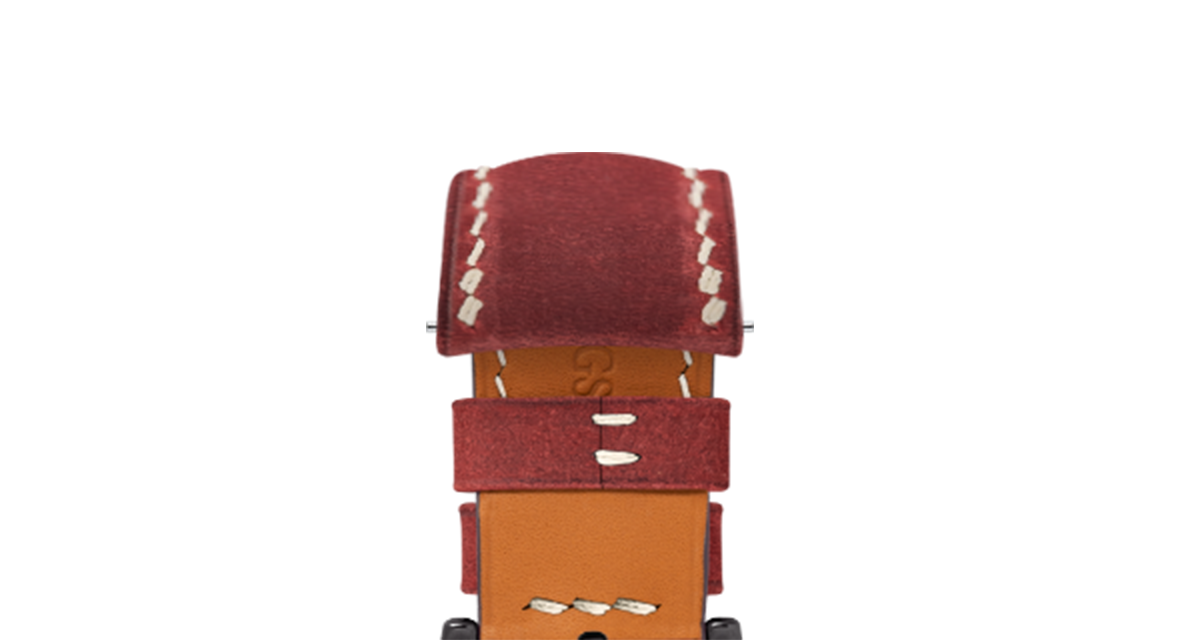 Maroon Crazy Horse Chunky Strap