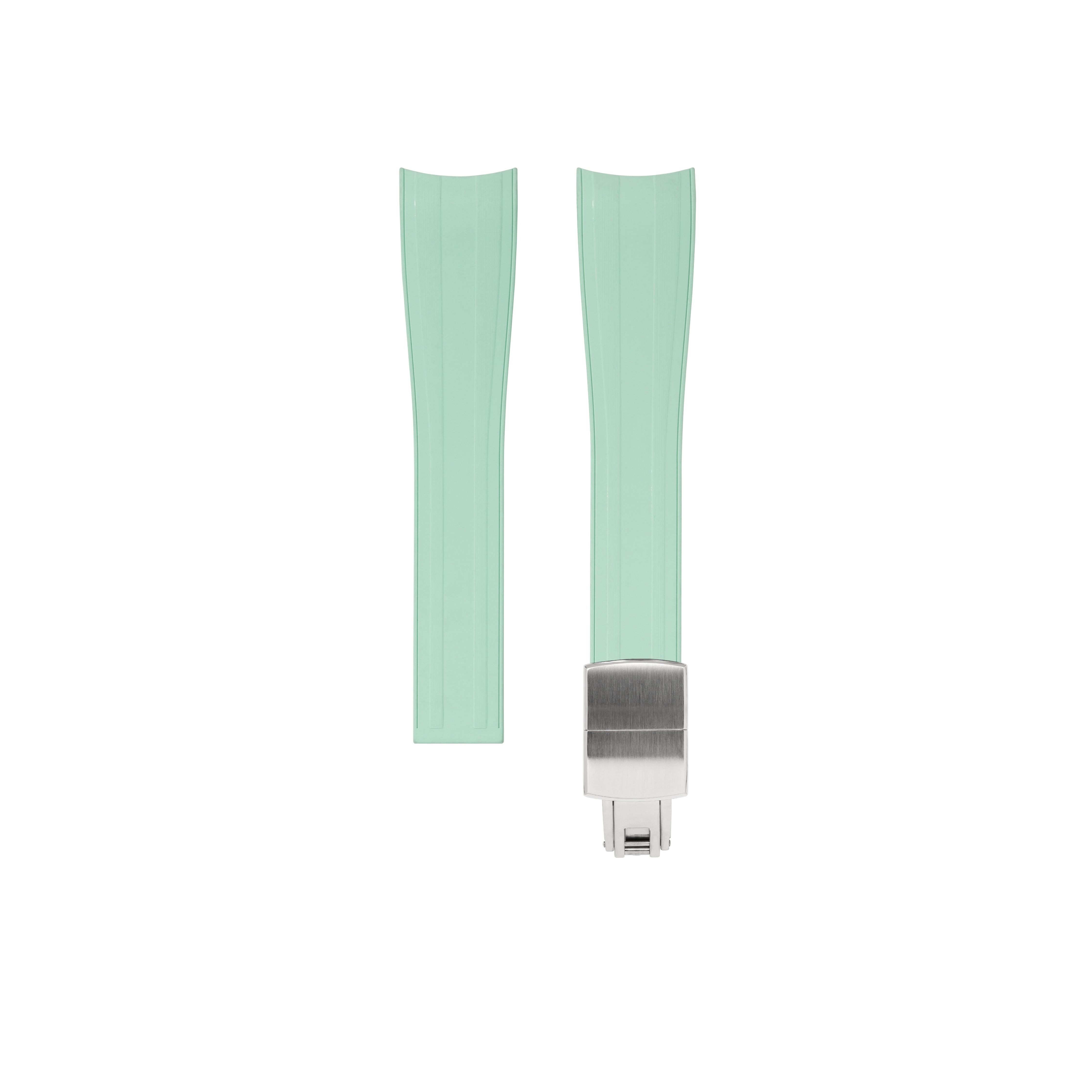 Mint Green CTS Rubber Strap for Rolex Submariner 41mm