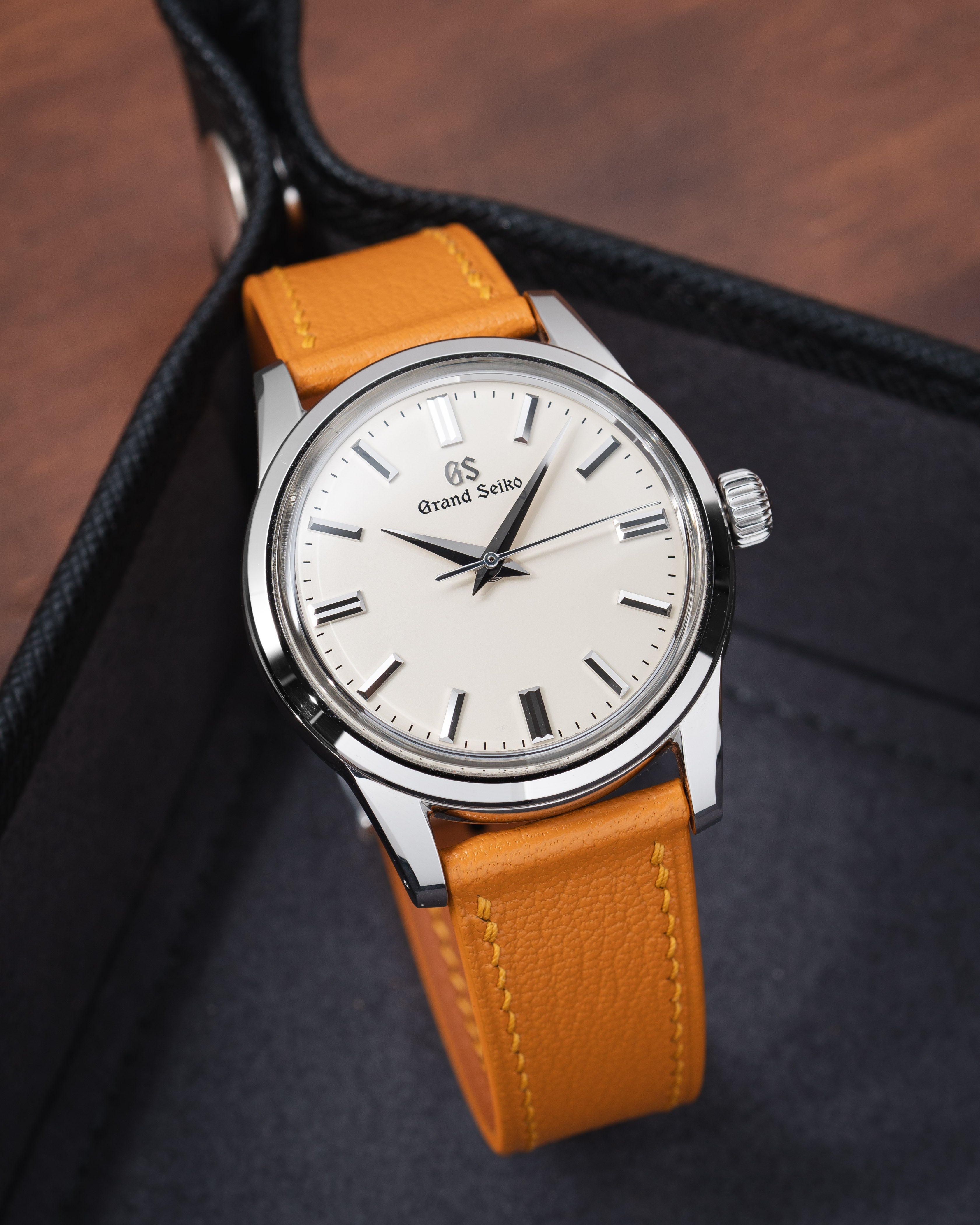 Mustard Chevre Slim Strap