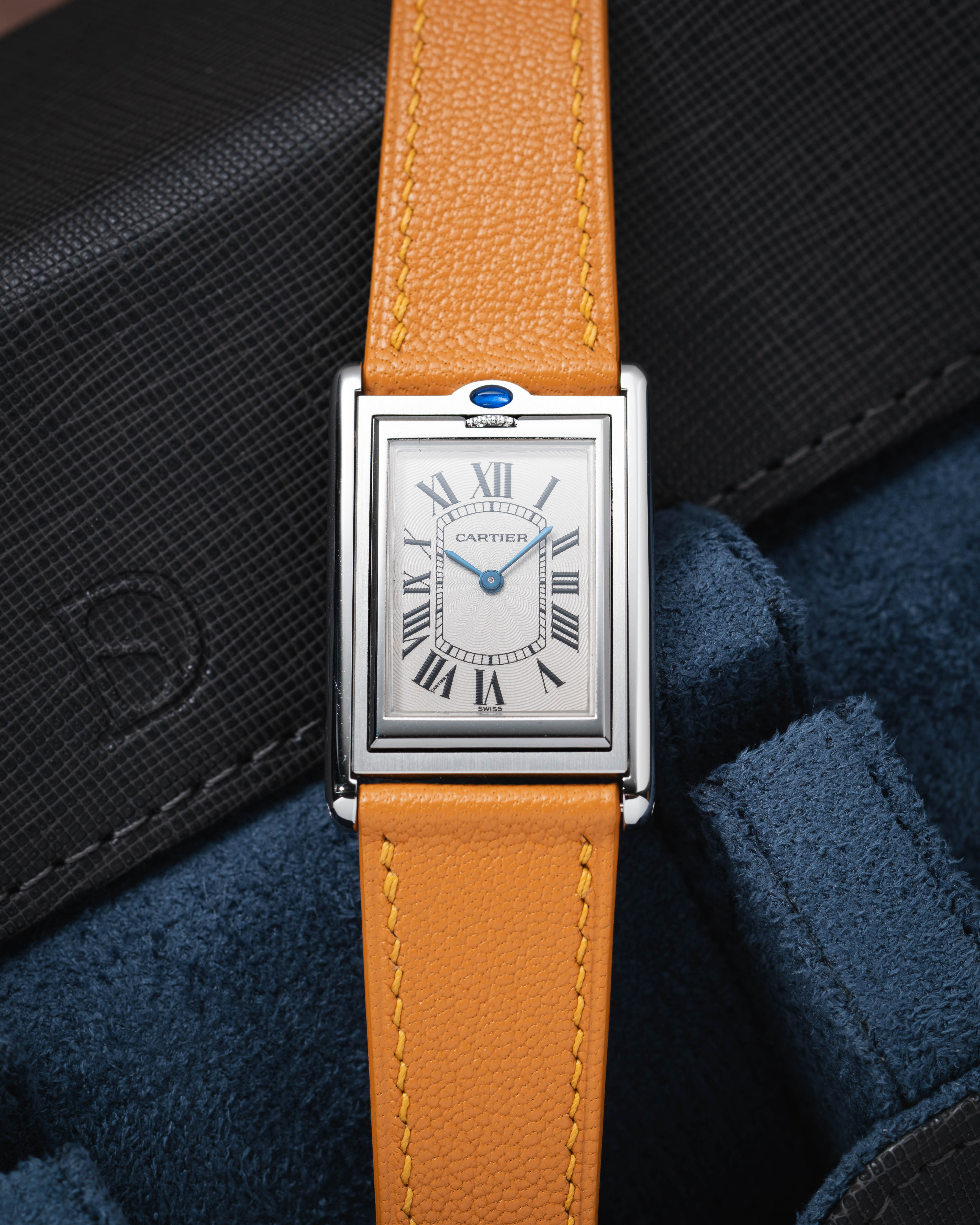 Mustard Chevre Slim Strap