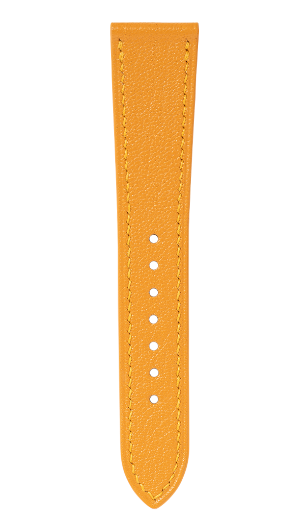Mustard Chevre Slim Strap