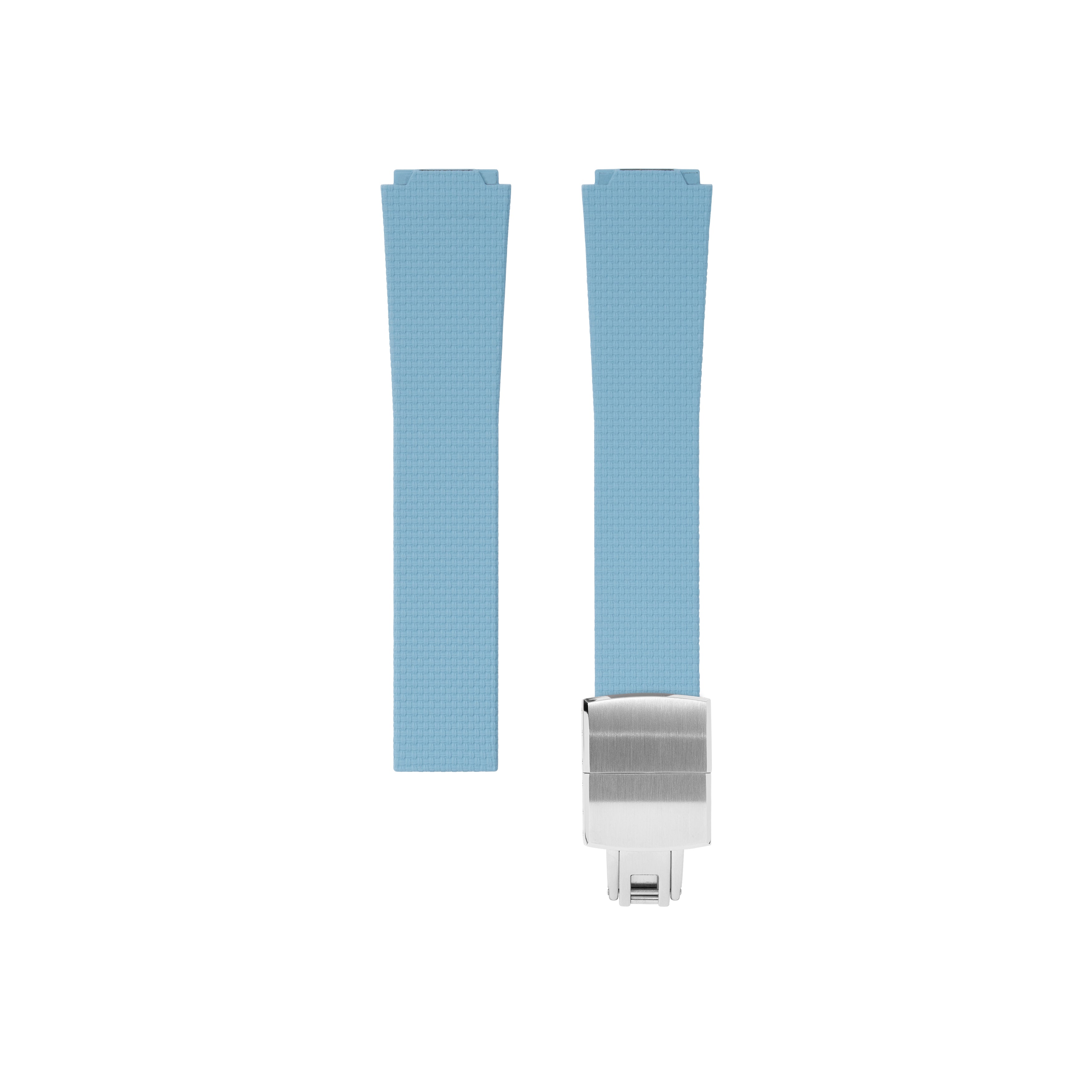 Baby Blue Sailcloth CTS Rubber Strap for Atelier Wen Perception