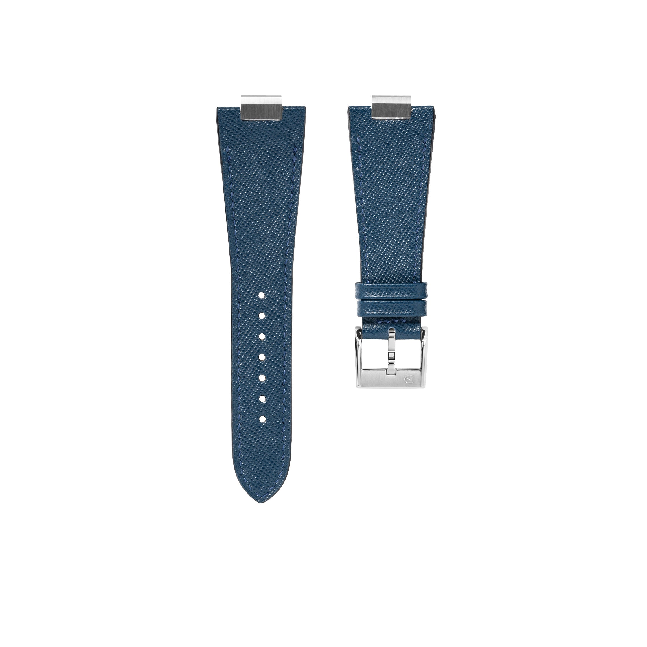 Navy Saffiano Strap for Tissot PRX