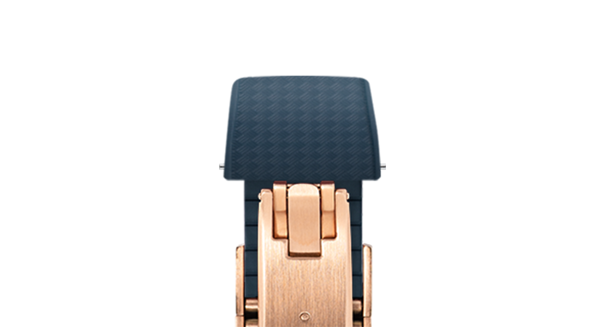 Navy Tropical Rubber CTS Strap