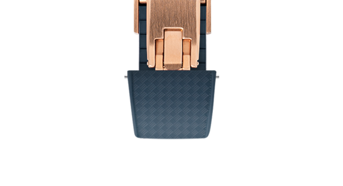 Navy Tropical Rubber CTS Strap