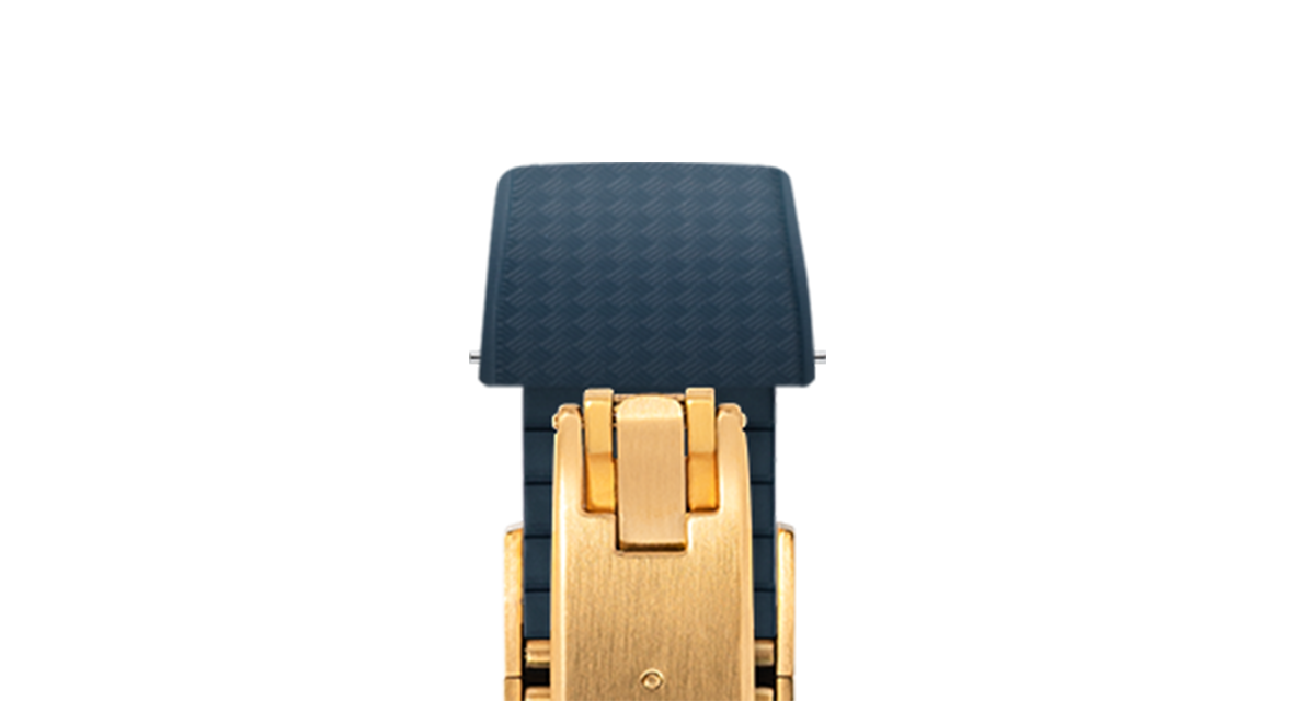 Navy Tropical Rubber CTS Strap