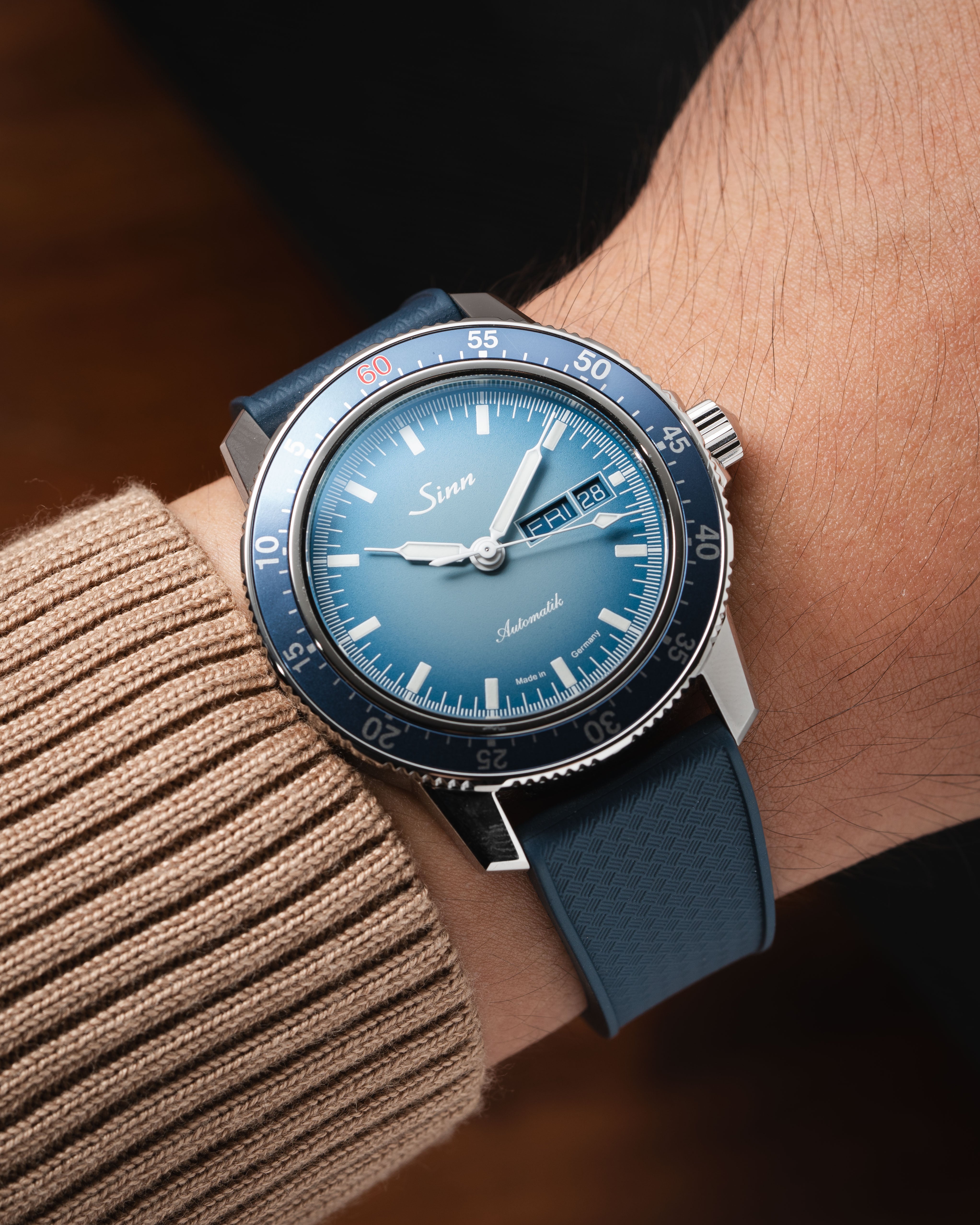 Navy Tropical Rubber CTS Strap
