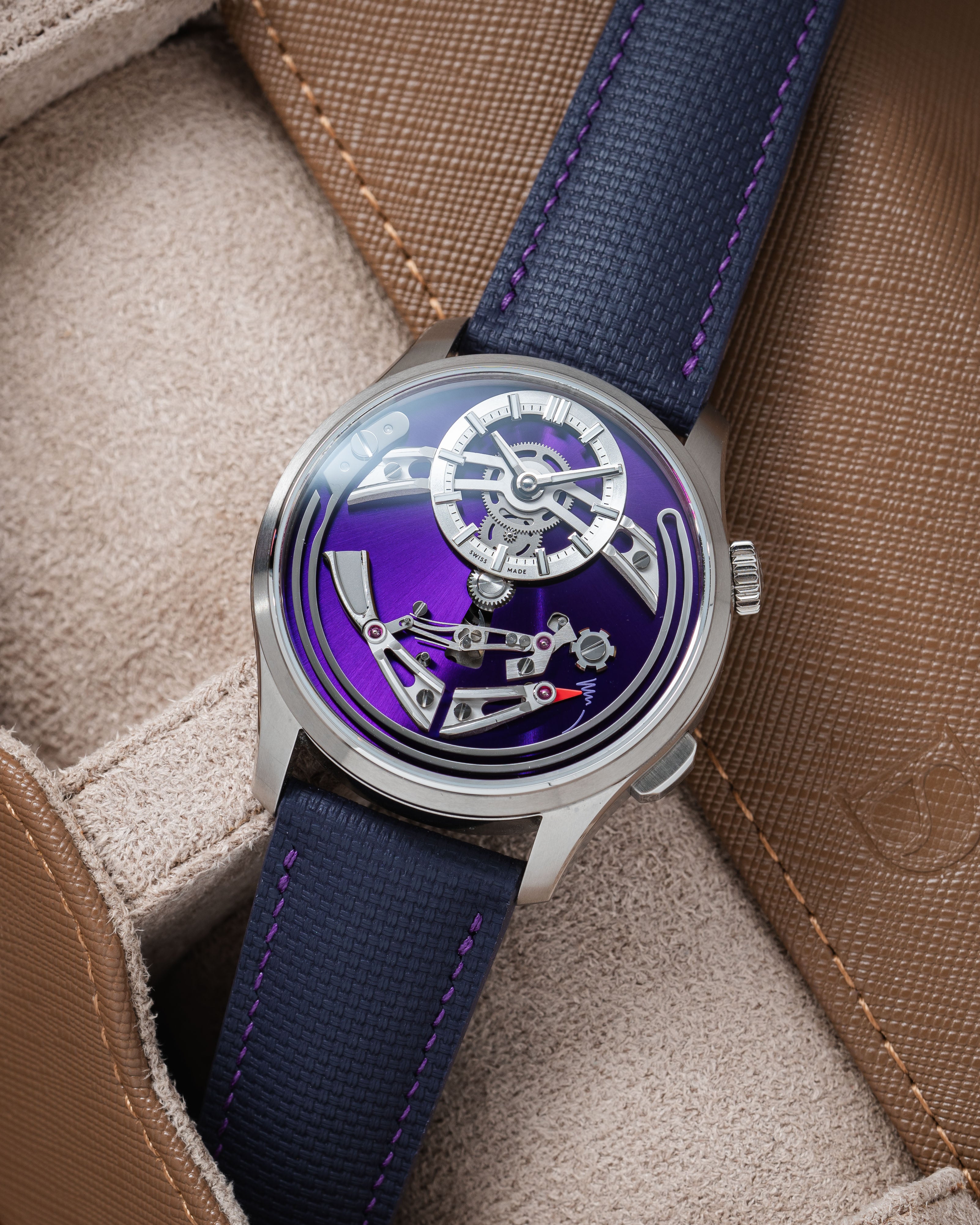 Purple Sailcloth Signature Strap