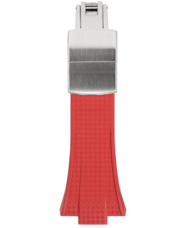 Red CTS Rubber Strap for Tissot PRX