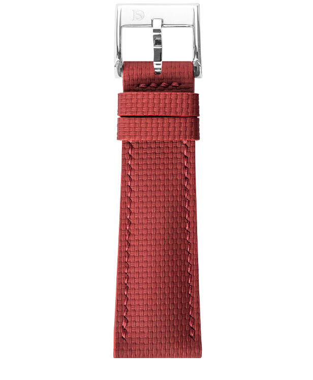 Red Sailcloth Signature Strap