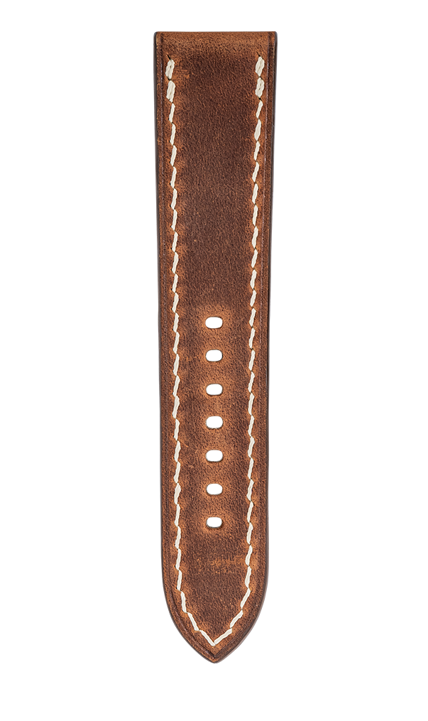 Rust Crazy Horse Chunky Strap