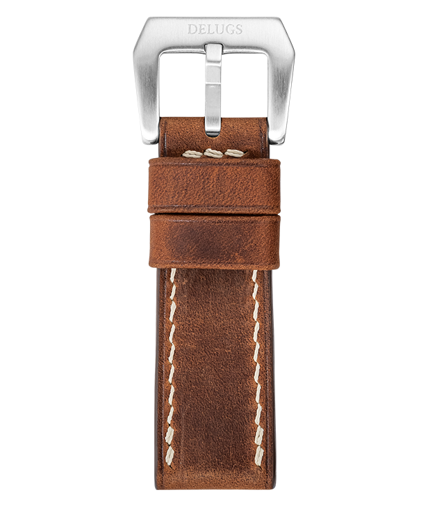 Rust Crazy Horse Chunky Strap
