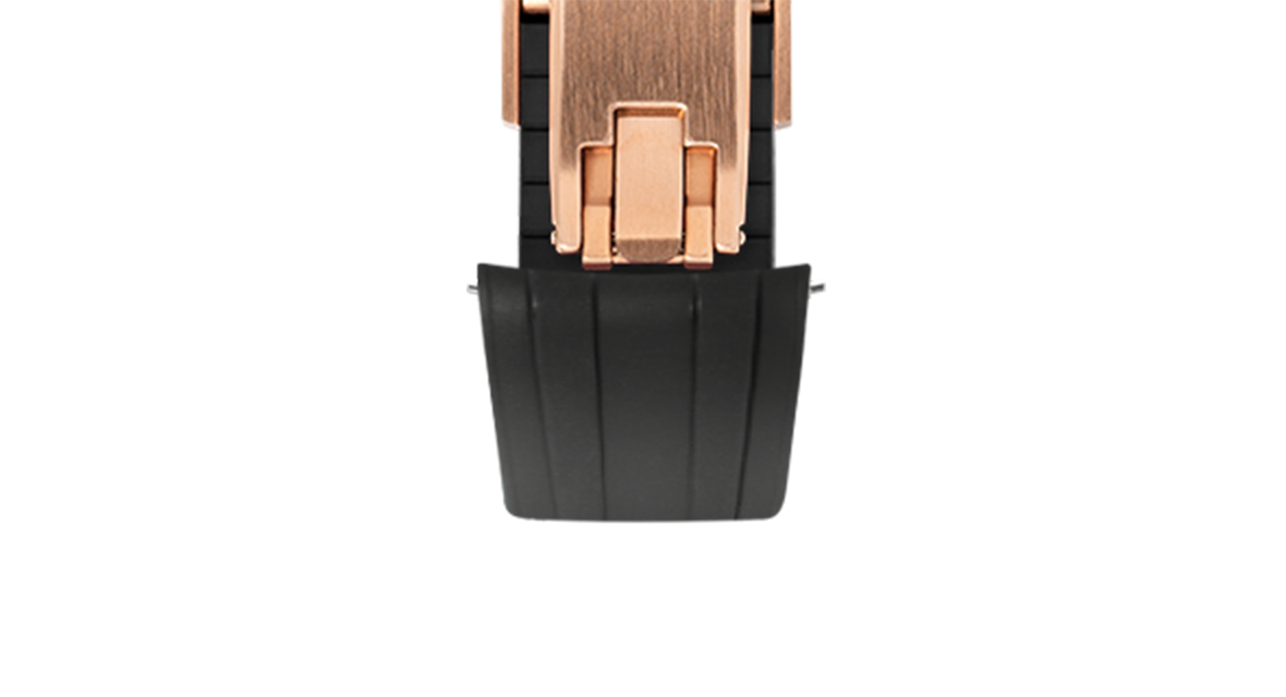 Black CTS Rubber Strap for Tudor BB58