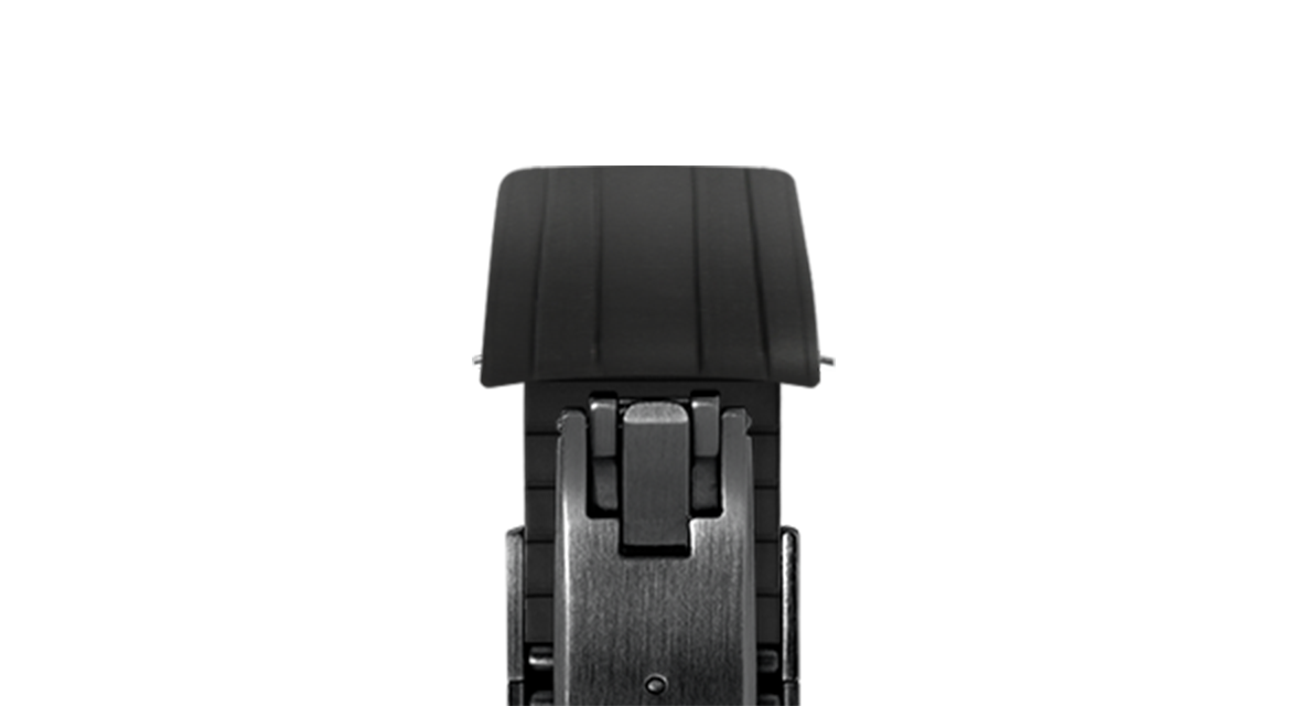 Black CTS Rubber Strap for Tudor BB58